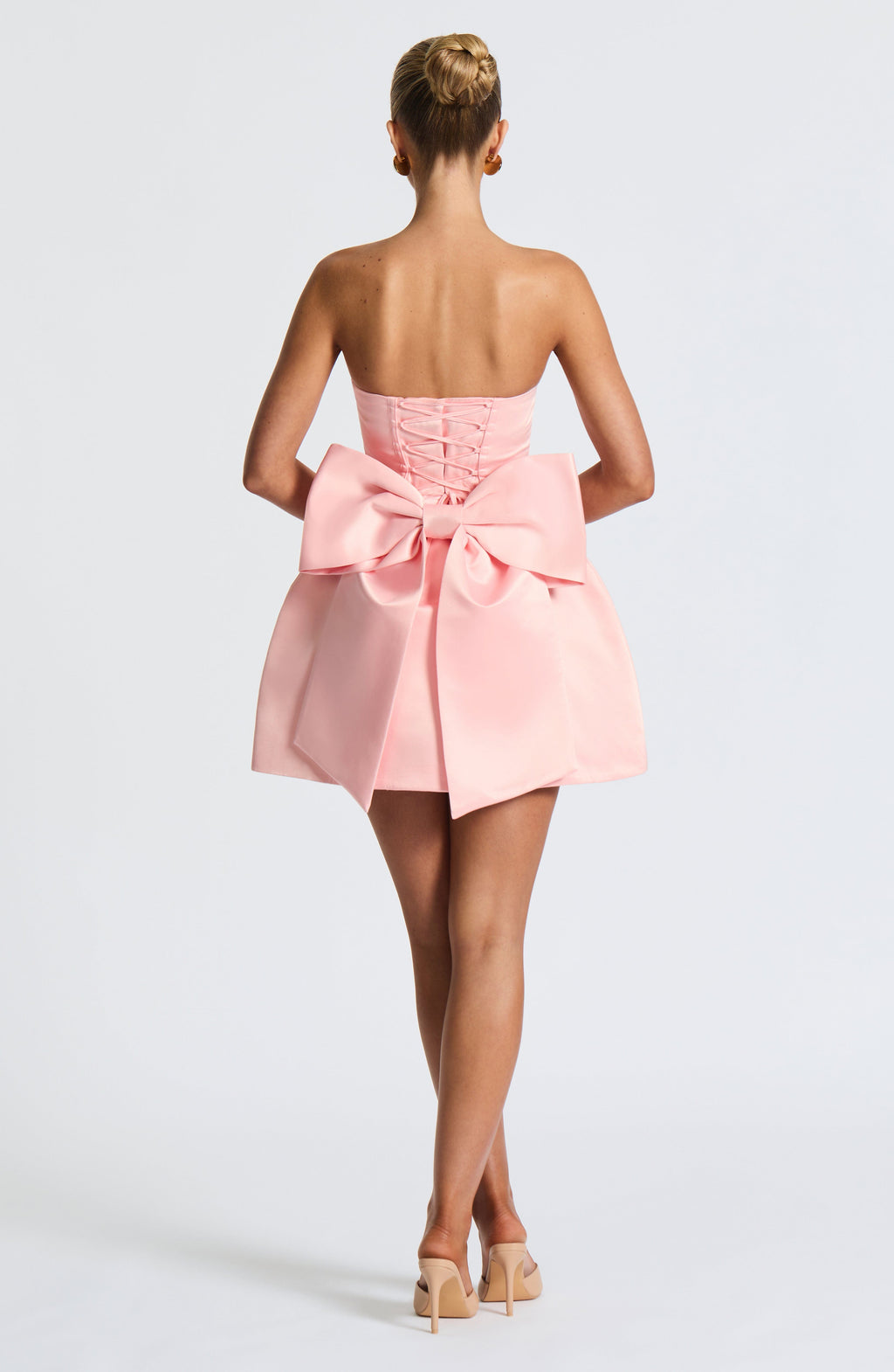 Abbey Mini Dress - Blush
