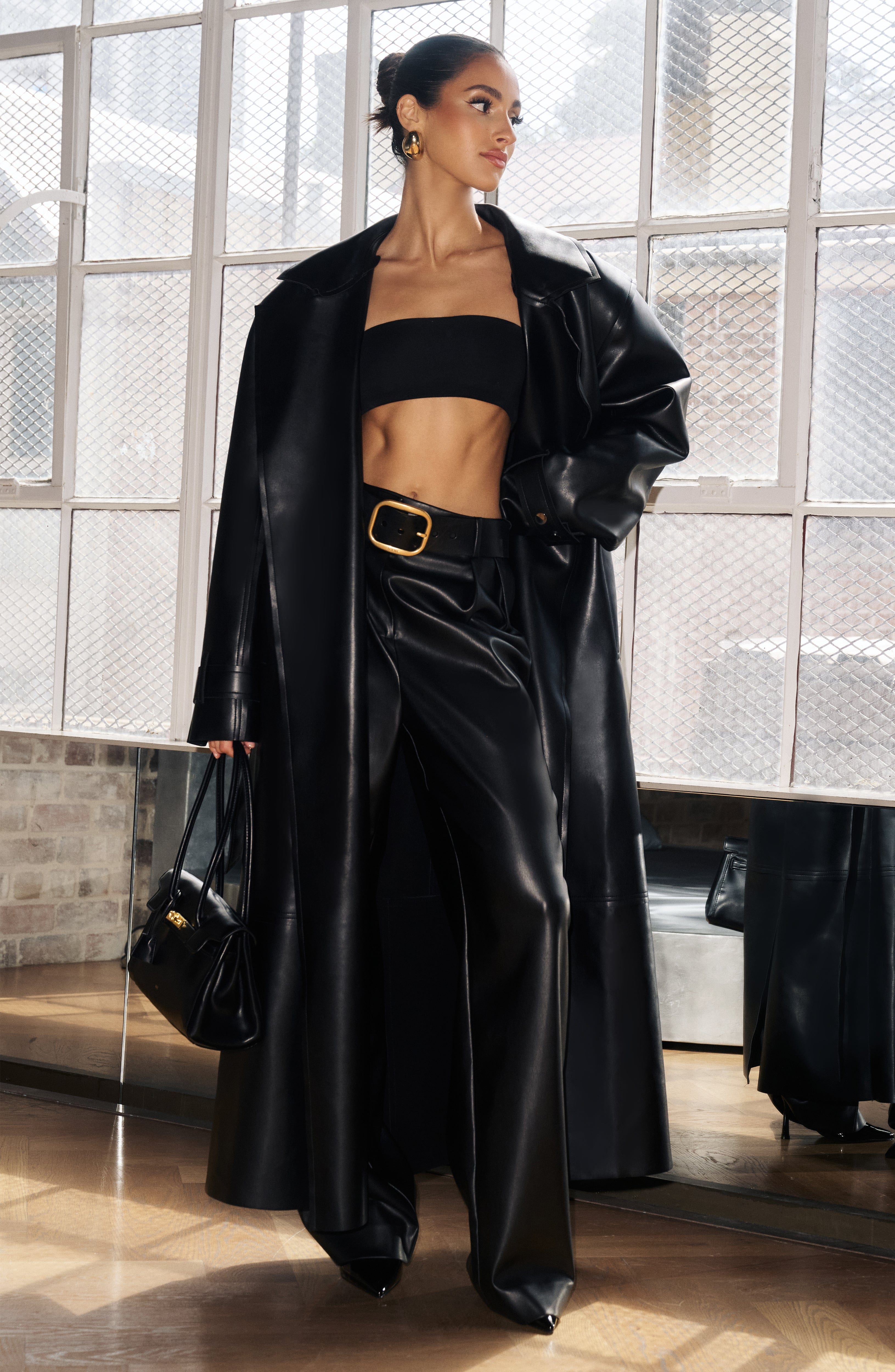 Pantalones Glenda - Negro