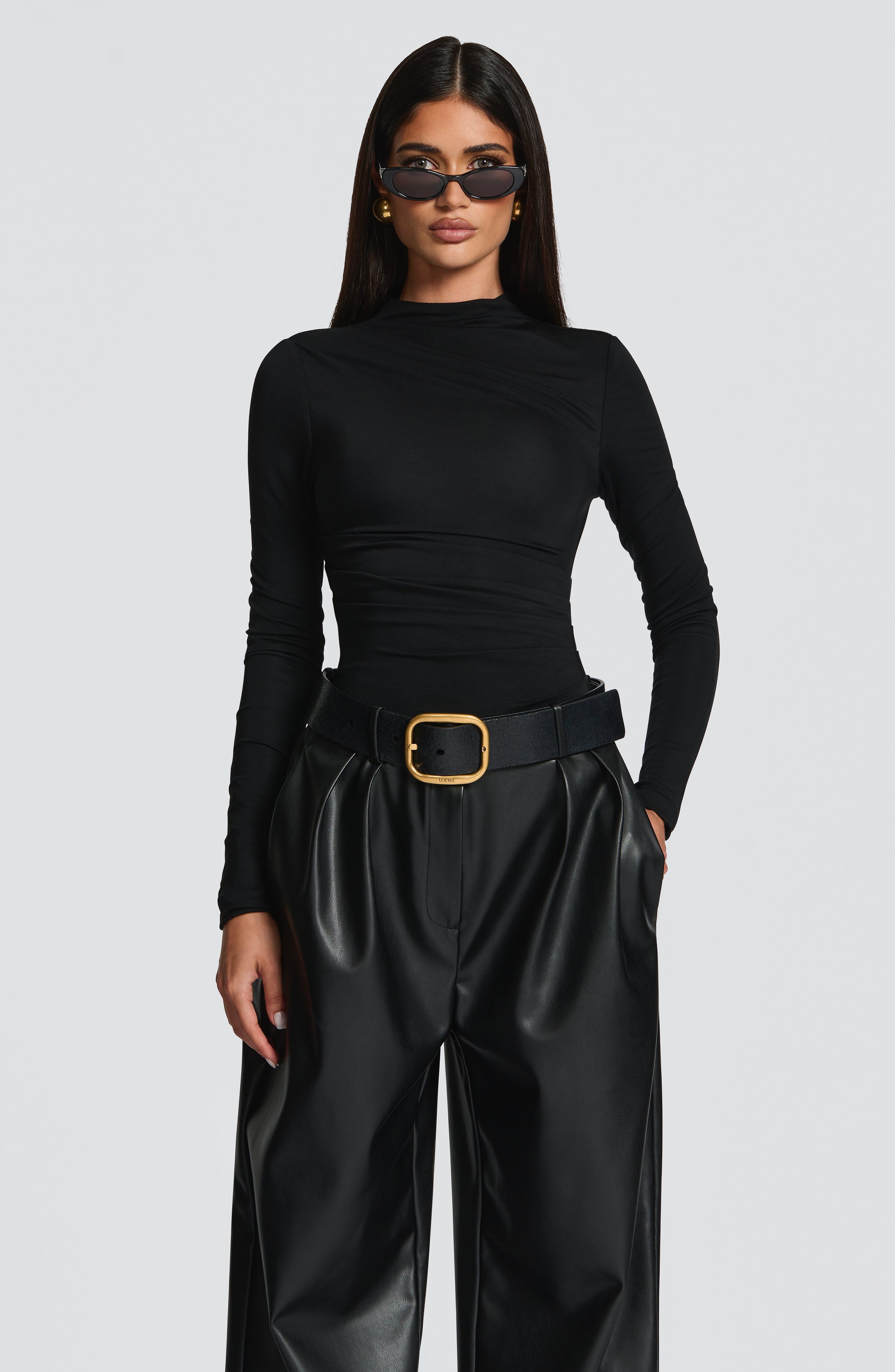 Pantalones Glenda - Negro