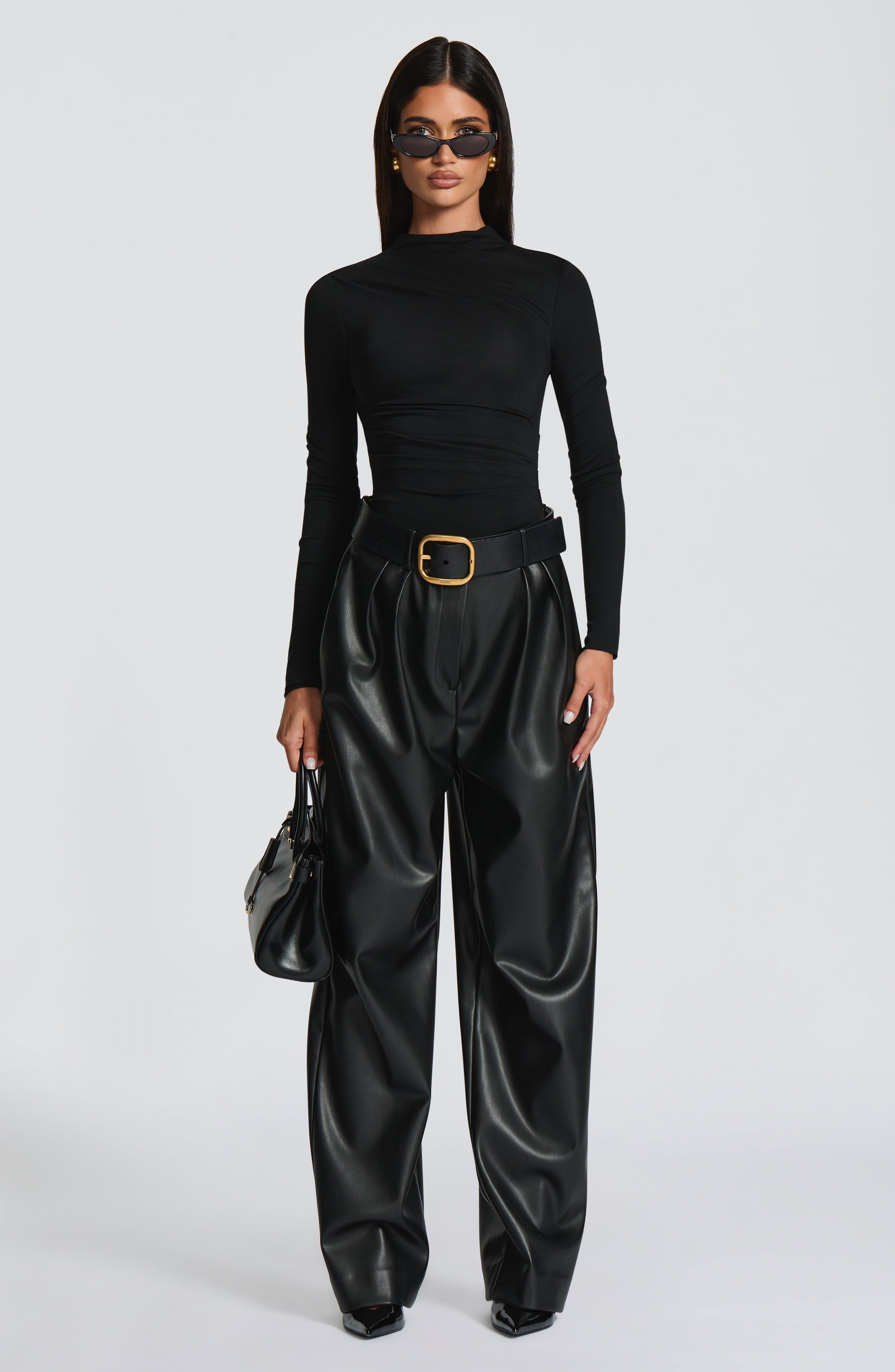 Pantalones Glenda - Negro